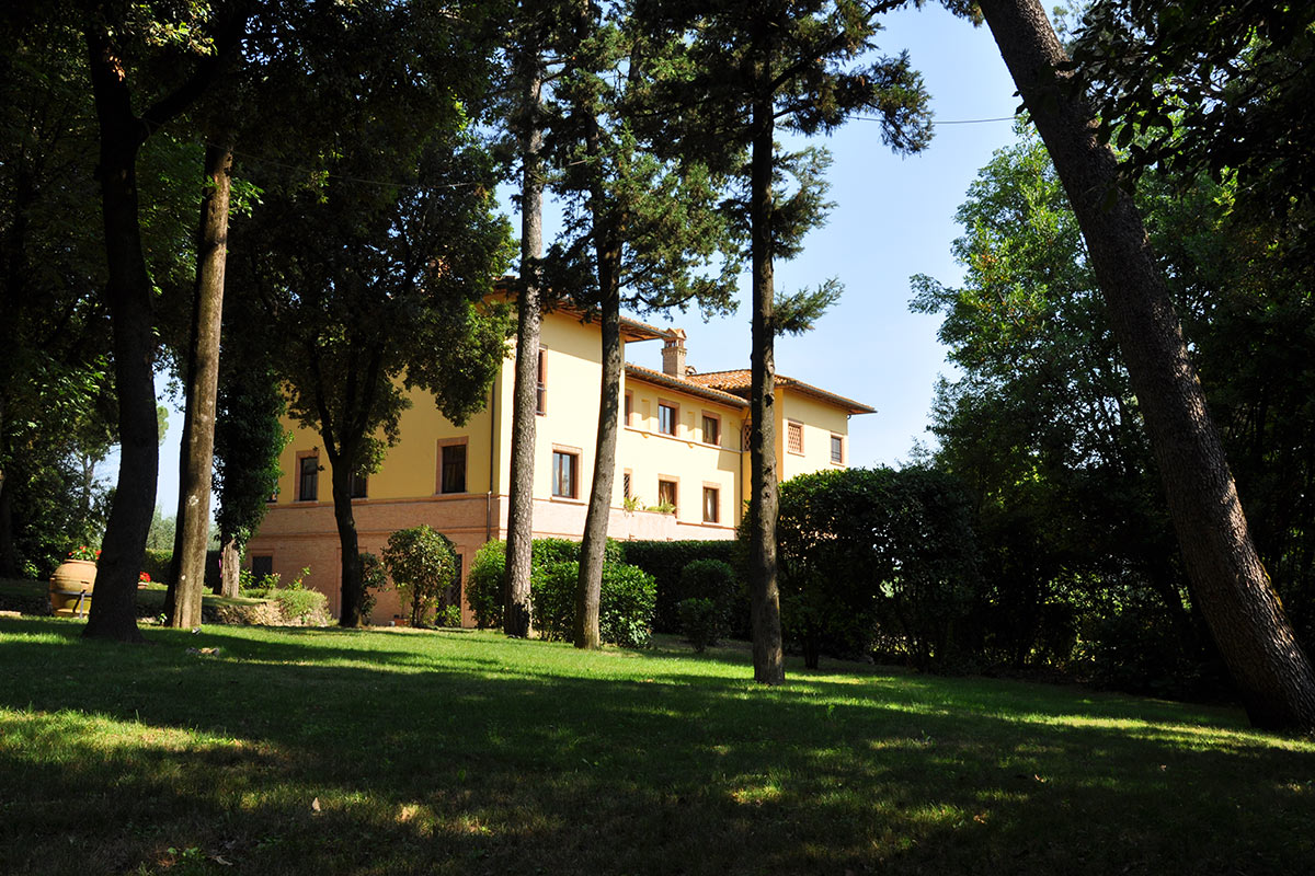 The villa